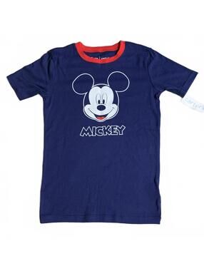 Carter's Boys Navy Blue Mickey Mouse Graphic T-Shirt Size 14/14A